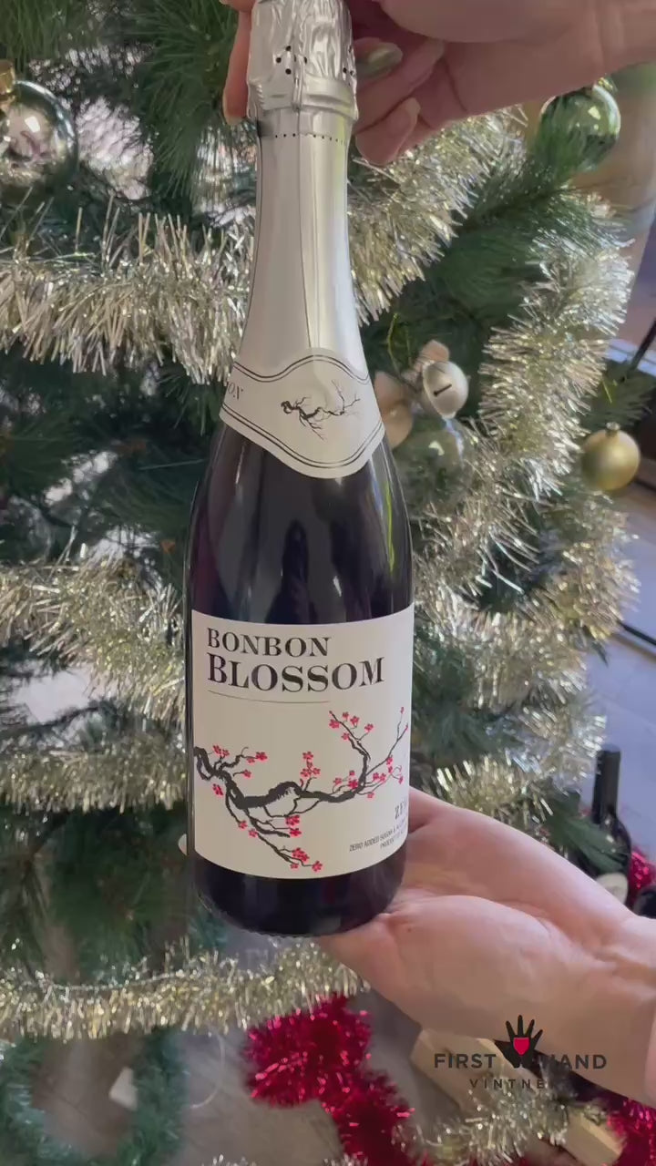 6 * BonBon Blossom Sparkling Grape Juice ($18 per bottle)